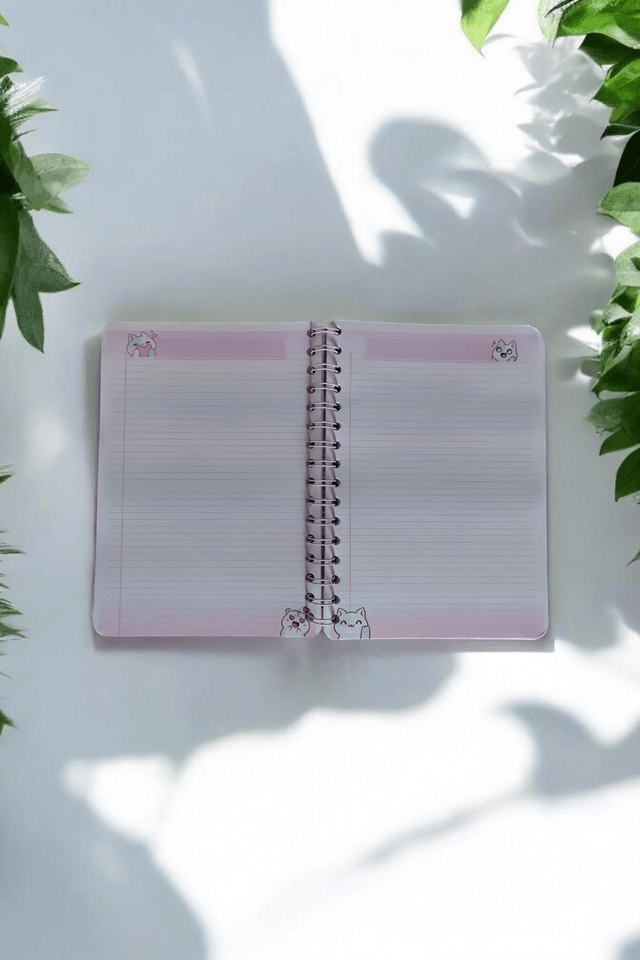 Carnet chibichat A5 Spirale 60 pages