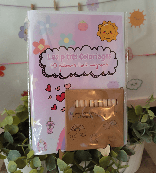 Cahier de Coloriage Patern Mignons