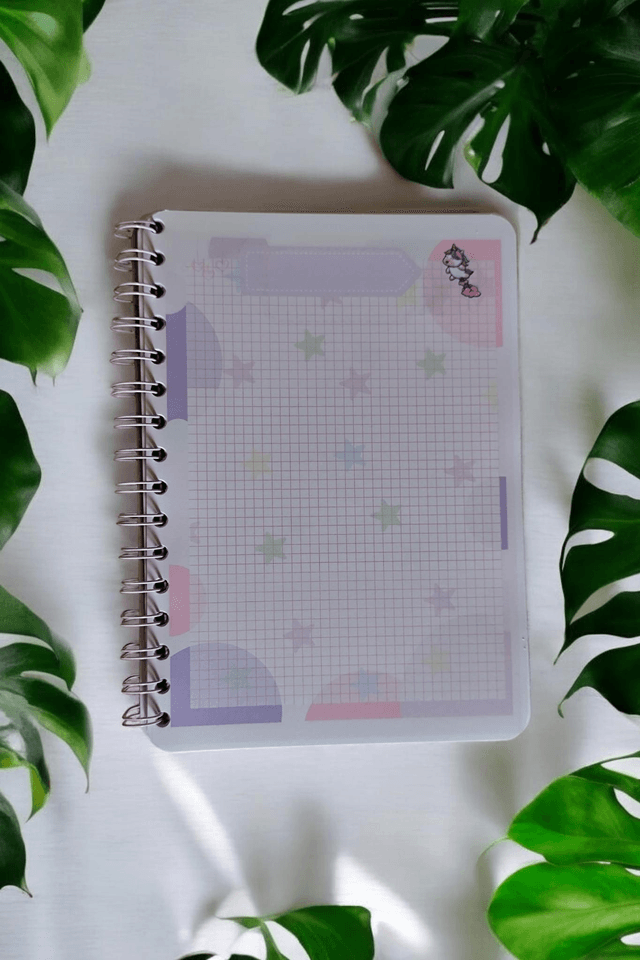 Carnet Licorne Spirale A5 60 pages