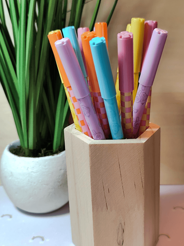 Crayon gel à motifs