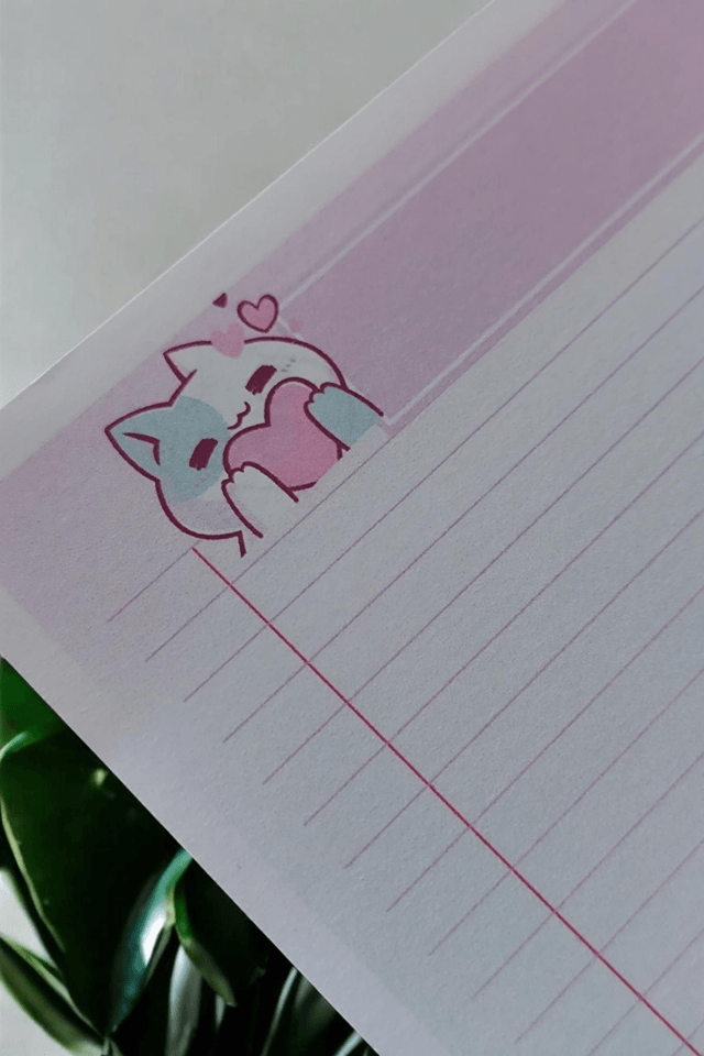 Carnet chibichat A5 Spirale 120 pages 